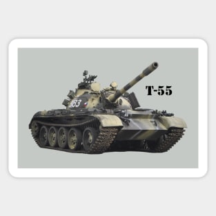 T-55 Main Battle Tank Sticker